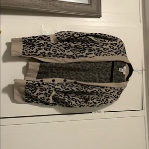 PLUS SIZE leopard print cardigan ✨